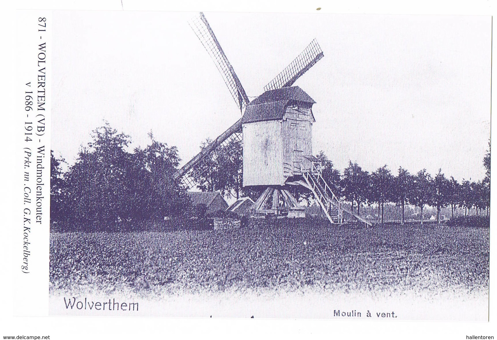 Wolvertem: Windmolenkouter (2 Scans) - Andere & Zonder Classificatie
