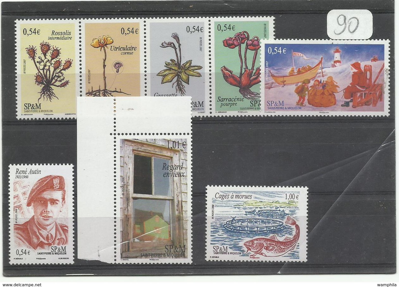 SPM Lot De Timbres ** MNH Faciale Environ 20€45 - Unused Stamps