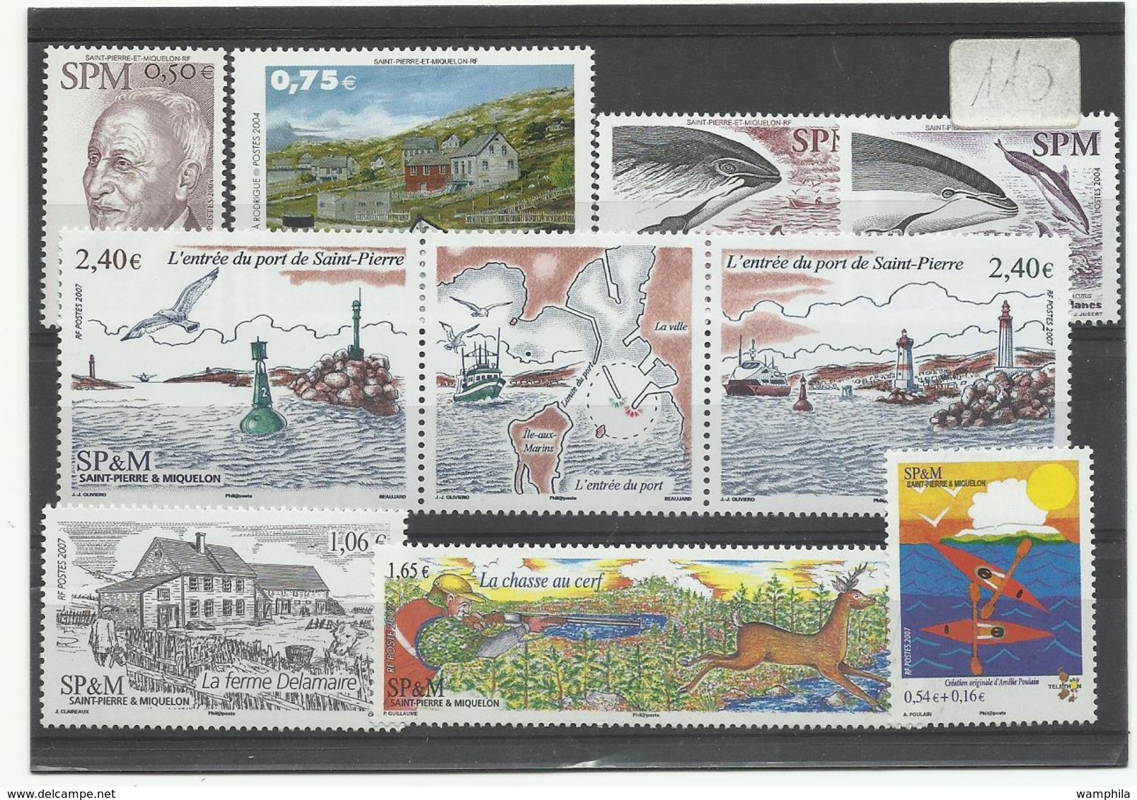 SPM Lot De Timbres ** MNH Faciale Environ 20€45 - Nuevos