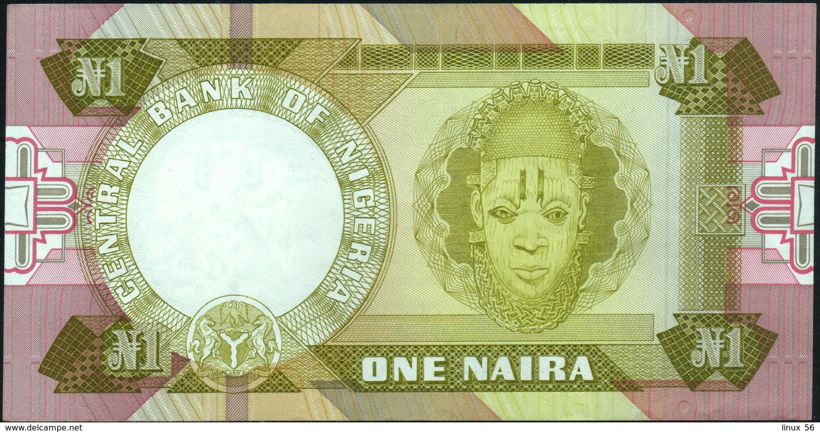 NIGERIA - 5 Naira Nd.(1984-) AU-UNC P.23 A - Nigeria