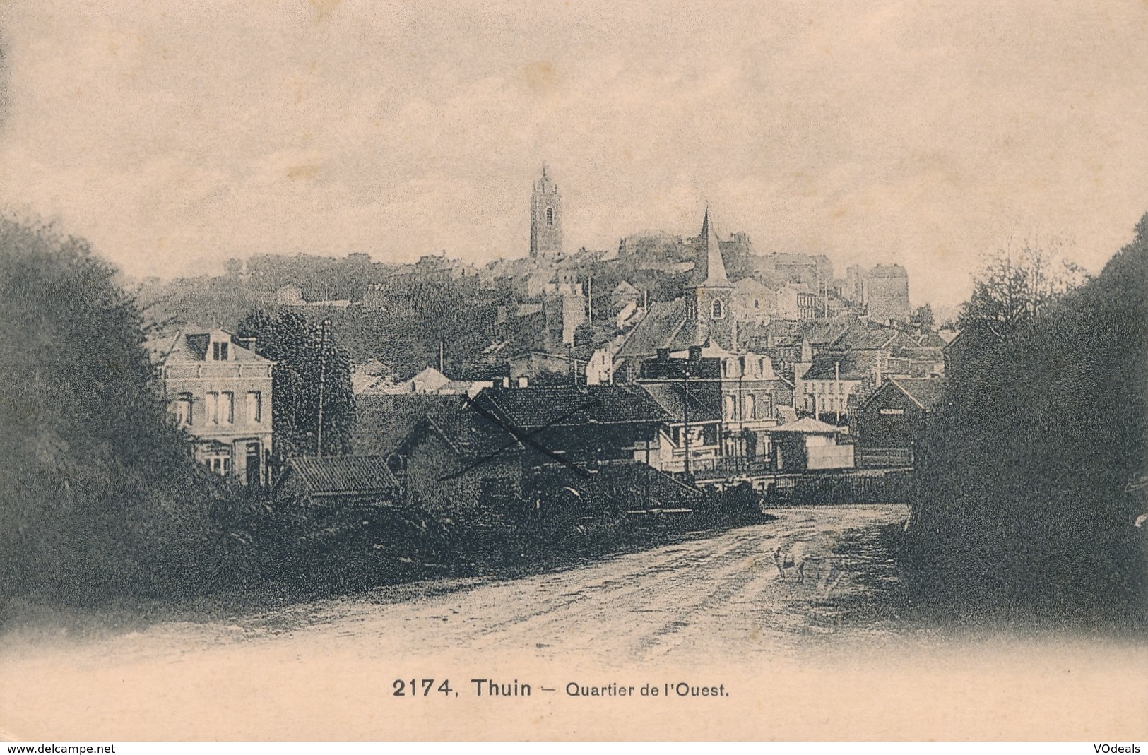 CPA - Belgique - Thuin - Quartier De L'Ouest - Thuin