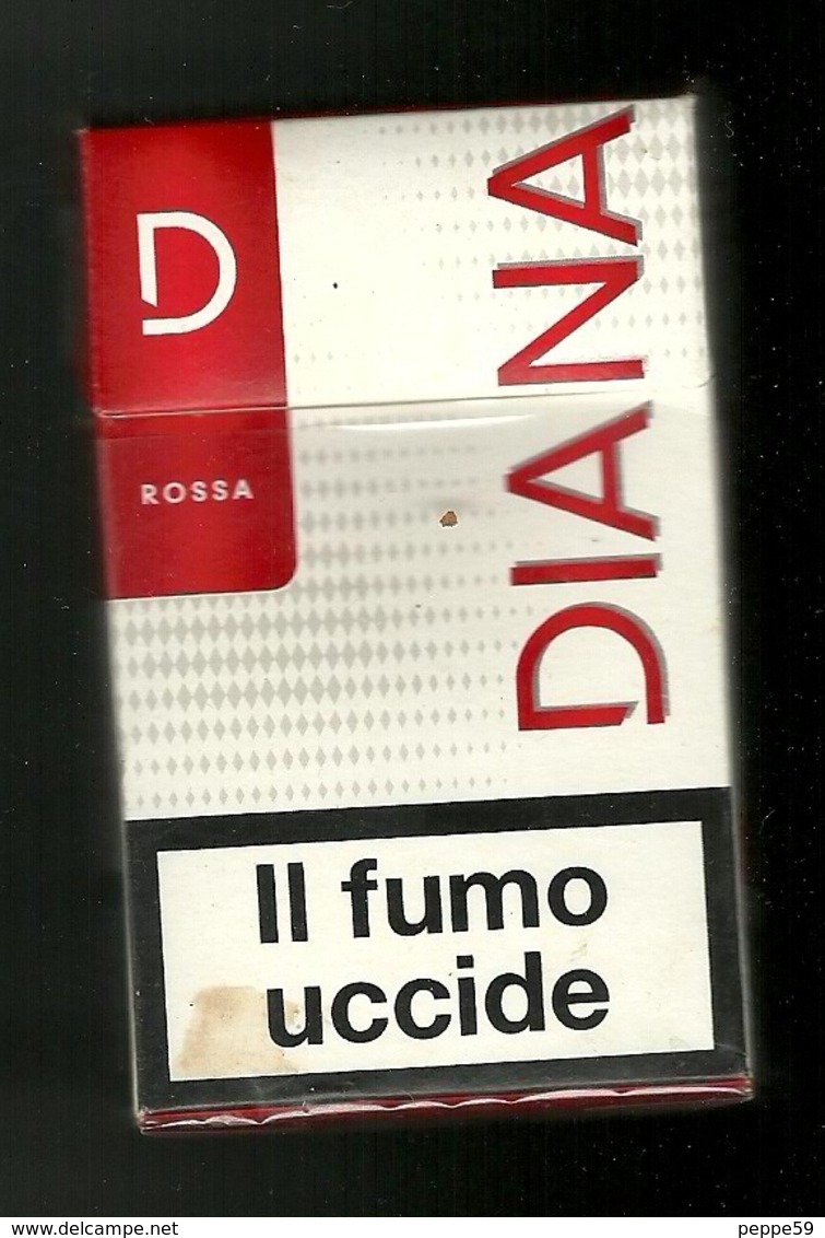 Tabacco Pacchetto Di Sigarette Italia - Diana Rossa Da 20 Pezzi N.1 - Tobacco-Tabac-Tabak-Tabaco - Porta Sigarette (vuoti)