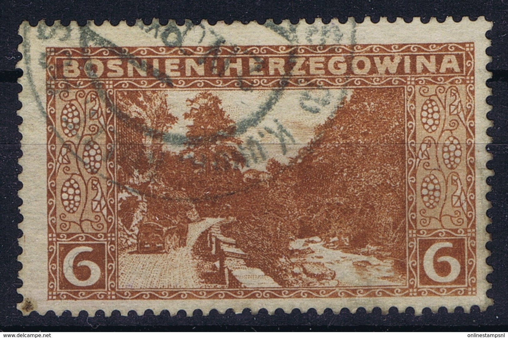 Bosnien Und Herzegowina Mi 33 E Perfo 13,5  Used - Usati