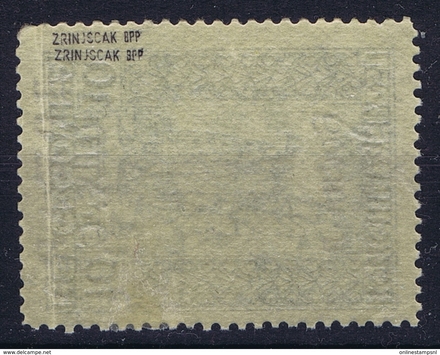 Jugoslawien Mi  19 II Surcharge Turned Over BPP Signed/ Signé/signiert/ Approvato MH/* Flz/ Charniere - Unused Stamps