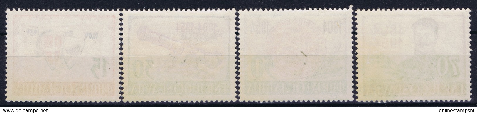 Jugoslawien Mi 751 - 754 Postfrisch/neuf Sans Charniere /MNH/**  1954 - Nuovi