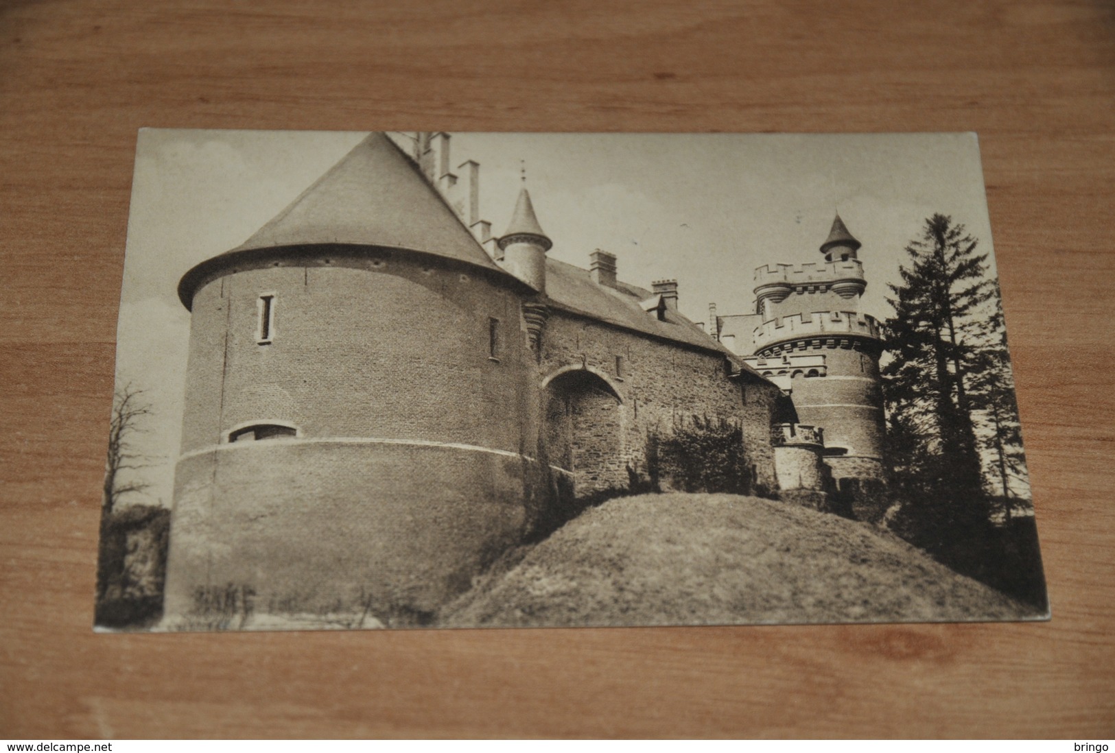 9207-     LE CHATEAU DE GAESBEEK, VUE GENERALE DE L'AILE DROITE - Lennik