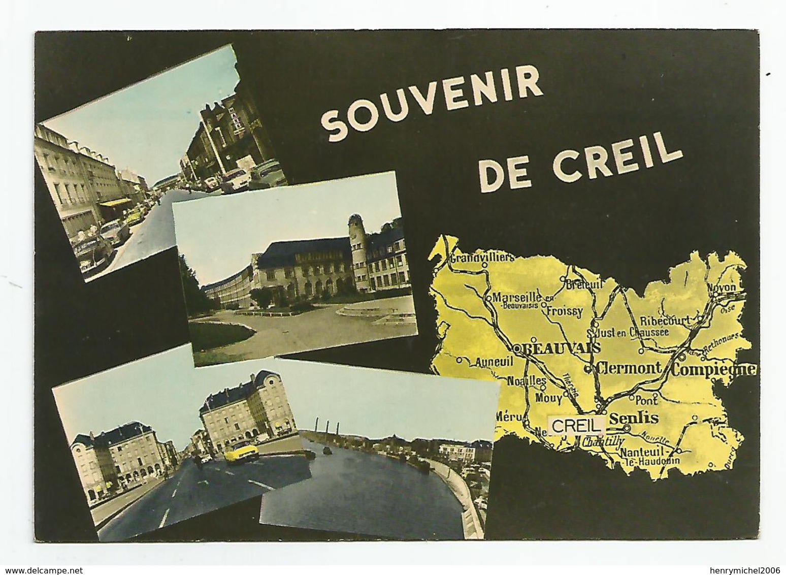 60 Oise Creil Multi Vues Souvenir - Creil