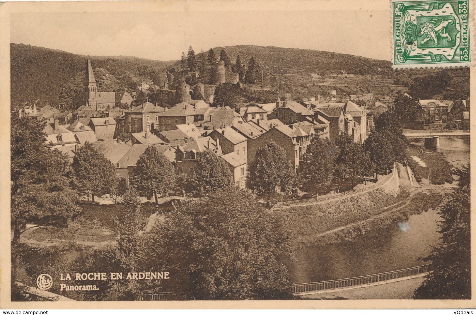 CPA - Belgique - La-Roche-en-Ardenne - Panorama - La-Roche-en-Ardenne