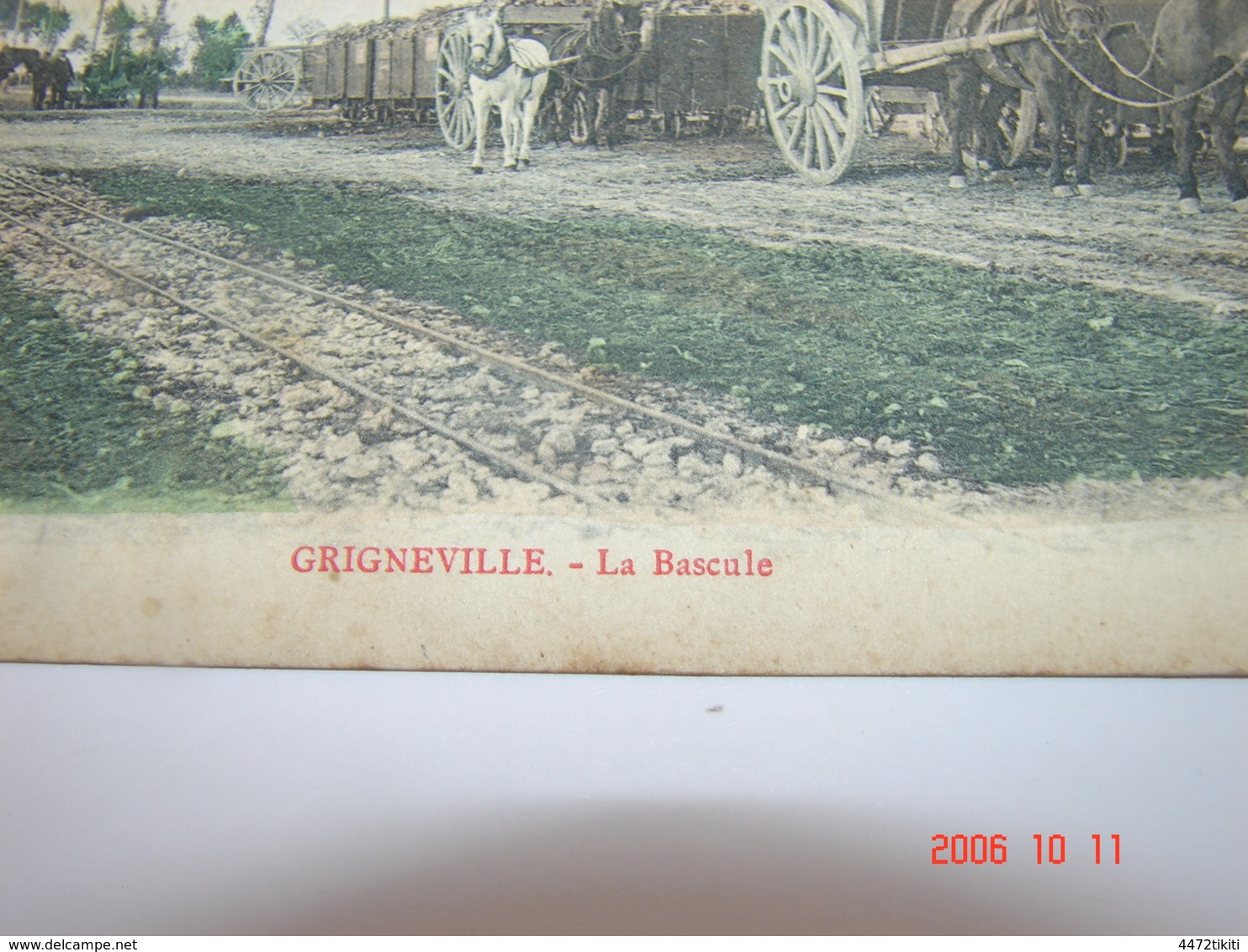 C.P.A.- Grigneville Ou Guignonville (45) - La Bascule - 1908 - TTB (BH27) - Other & Unclassified