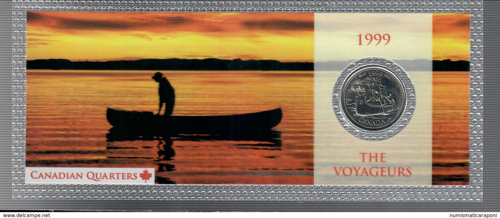 Canada 1999 1/4 $ The Voygeurs - Canada