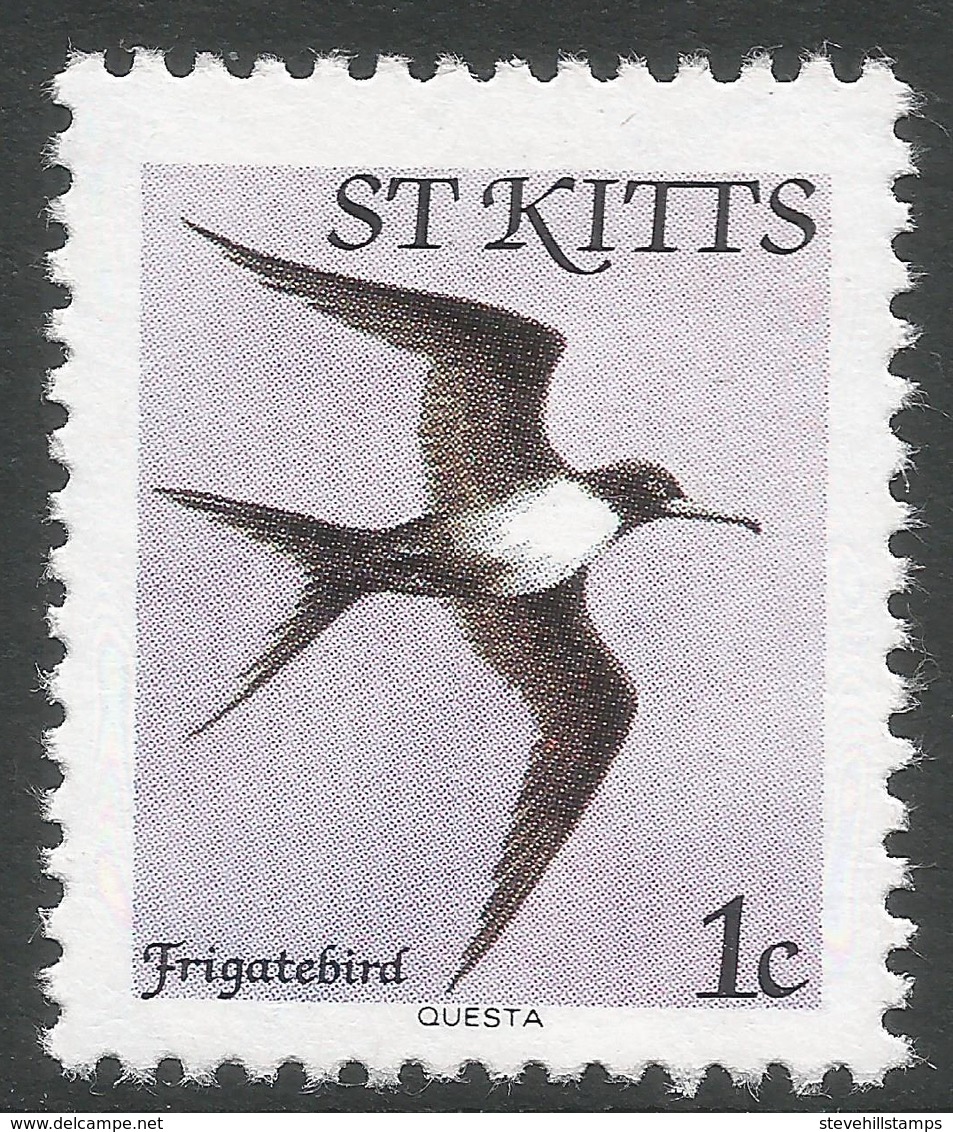 St Kitts. 1981 Birds. 1c MNH. SG 53A - St.Kitts And Nevis ( 1983-...)