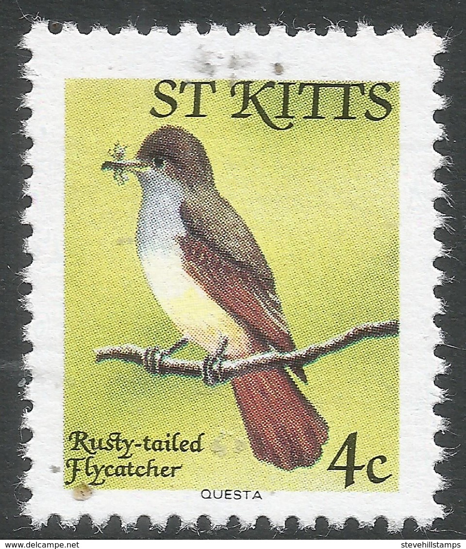 St Kitts. 1981 Birds. 4c MNH. SG 54A - St.Kitts-et-Nevis ( 1983-...)