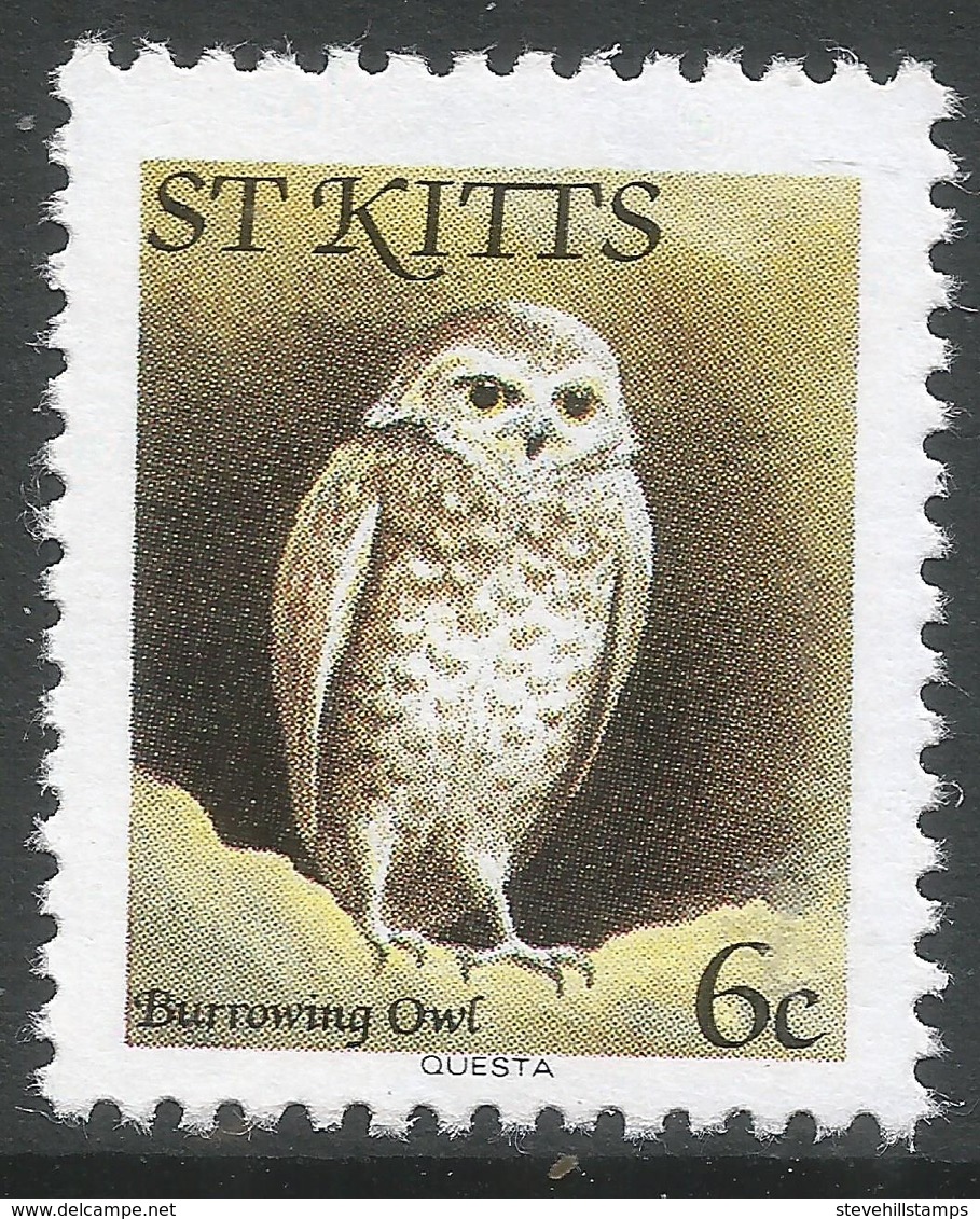 St Kitts. 1981 Birds. 6c MNH. SG 56A - St.Kitts And Nevis ( 1983-...)