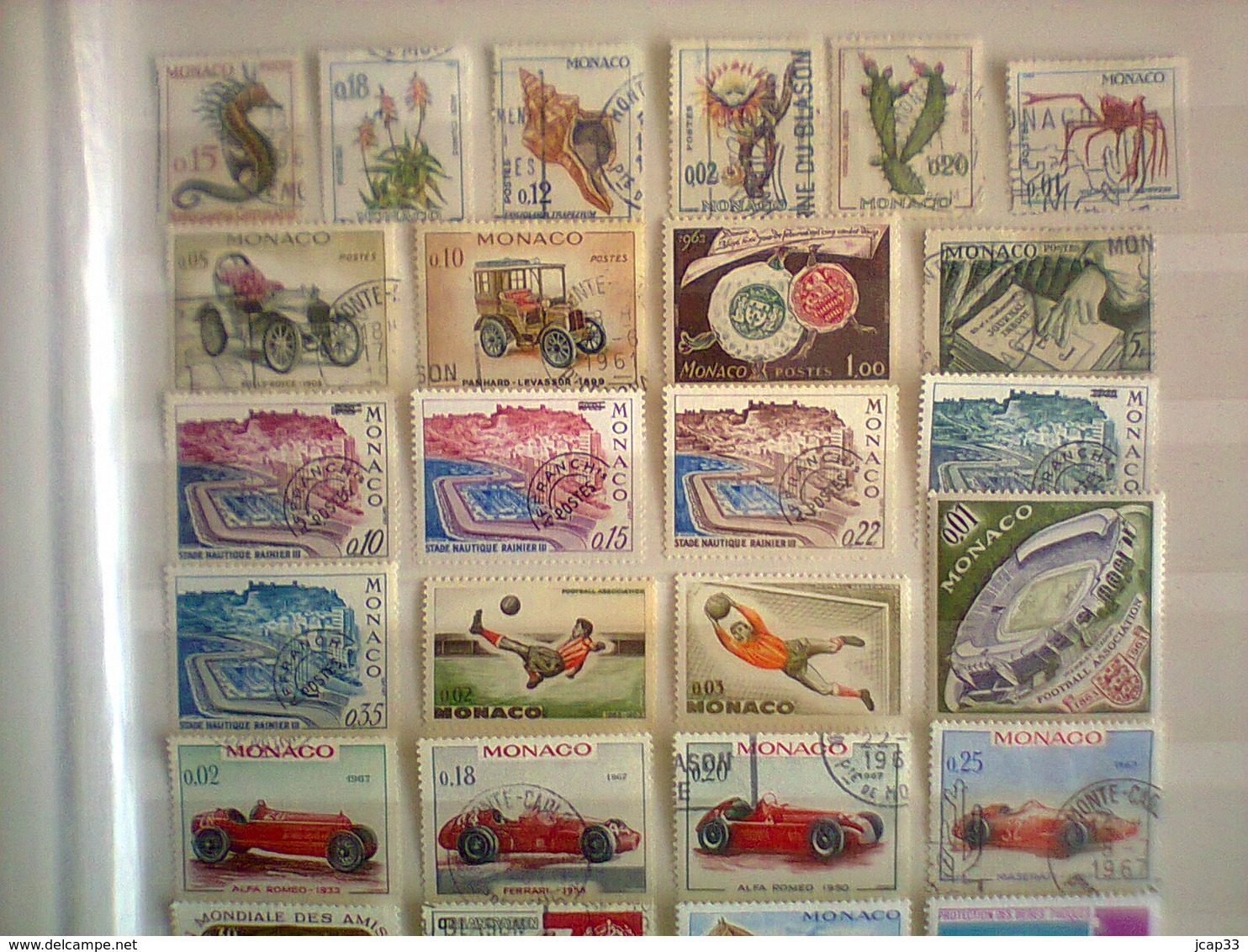 MONACO  -  LOT DE 200 TIMBRES OBLITERES -  Quelques Neufs - Dernier Scan  - - Collections, Lots & Series