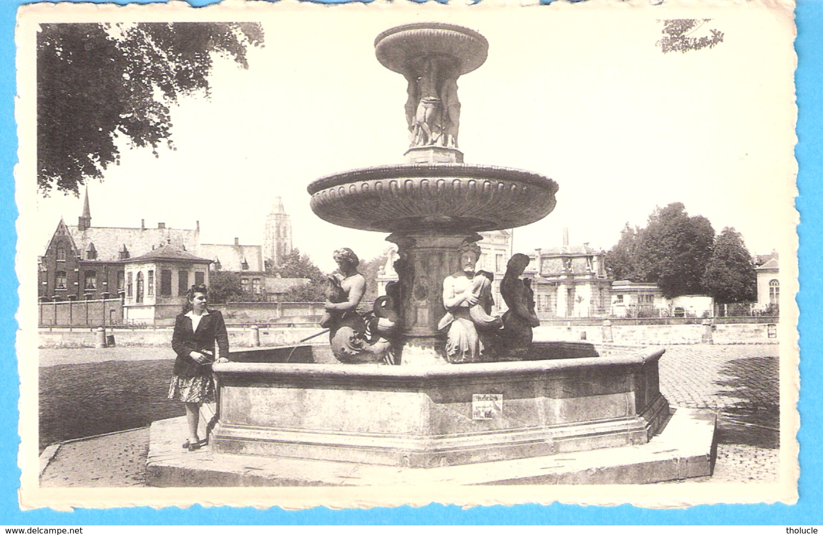 Oudenaarde-Audenarde-+/-1960-Fontein Louisa-Maria-Fontaine Louise-Marie - Oudenaarde