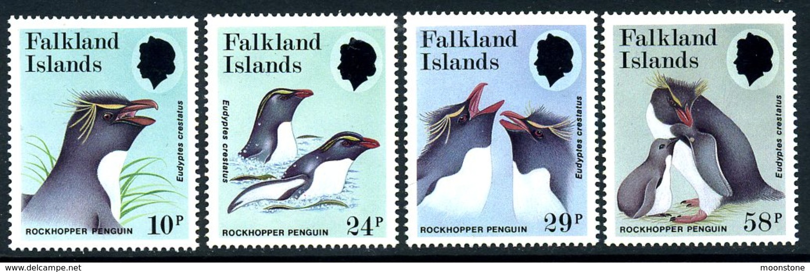 Falkland Islands 1986 Rockhopper Penguins Set Of 4, MNH, SG 532/5 - Falkland