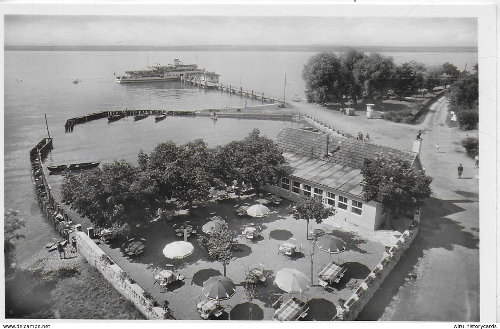 AK 0226  Hagnau Am Bodensee - Hotel Seegarten / Verlag Gebr. Metz Um 1950 - Meersburg