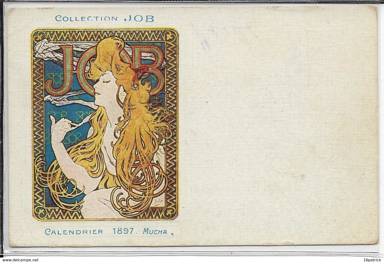 Collection JOB -Calendrier 1897- MUCHA - Mucha, Alphonse