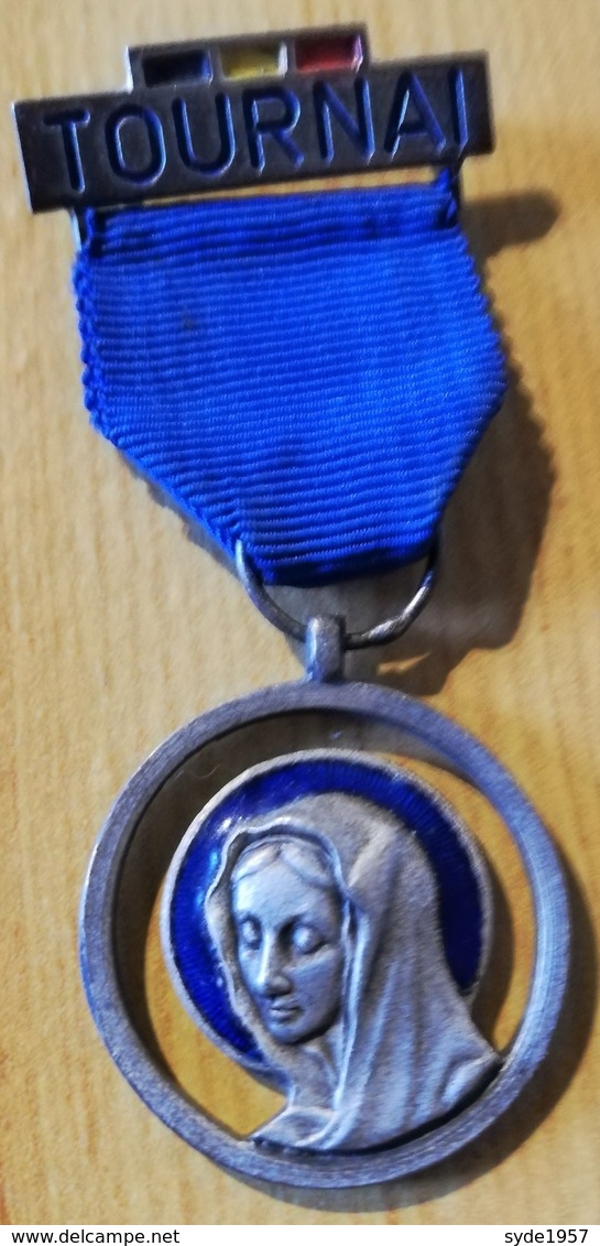 Médaille Notre Dame TOURNAI - Godsdienst & Esoterisme