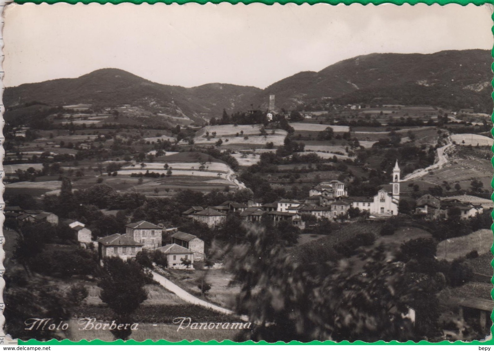 MOLO BORBERA. Chiesa. Panorama. 342 - Alessandria