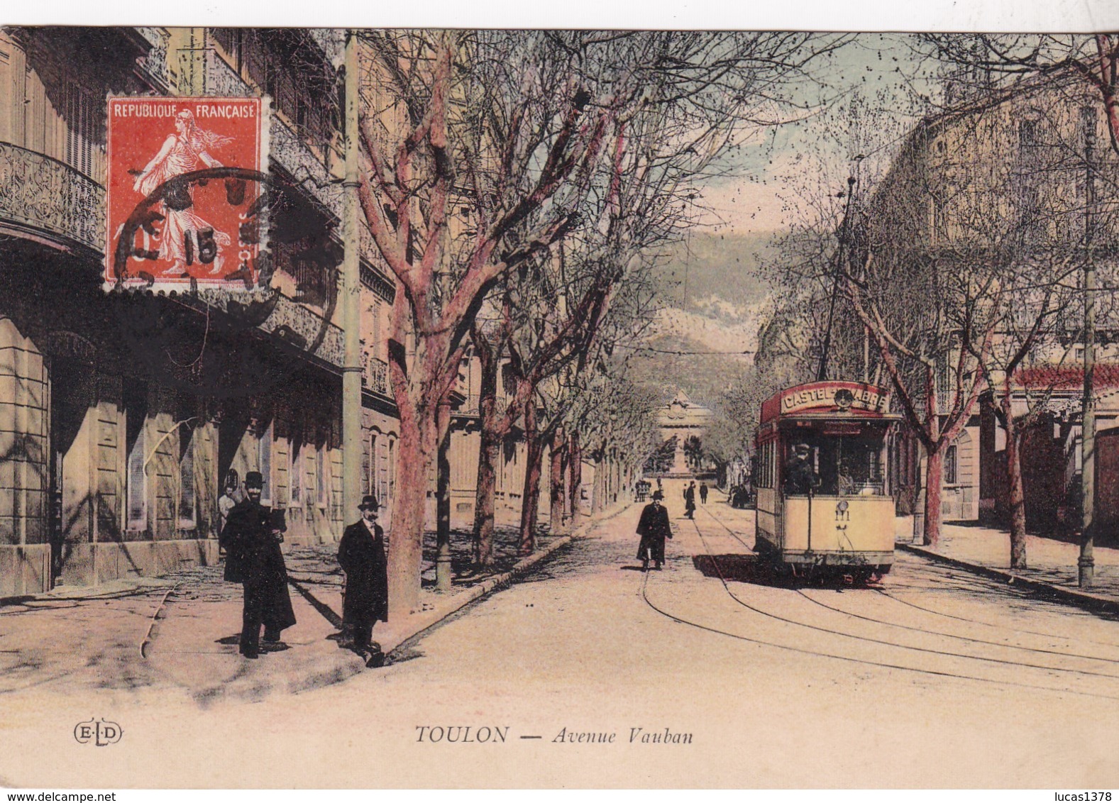 83 / / TOULON / AVENUE VAUBAN / TRAMWAY CASTEL FABRE / ELD - Toulon