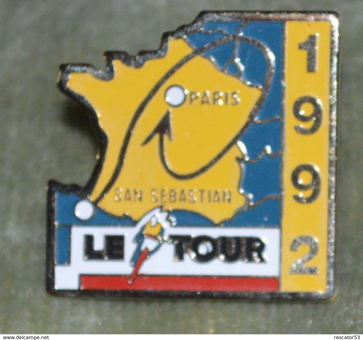 Rare  Pin's Tour De France 1992 - Ciclismo