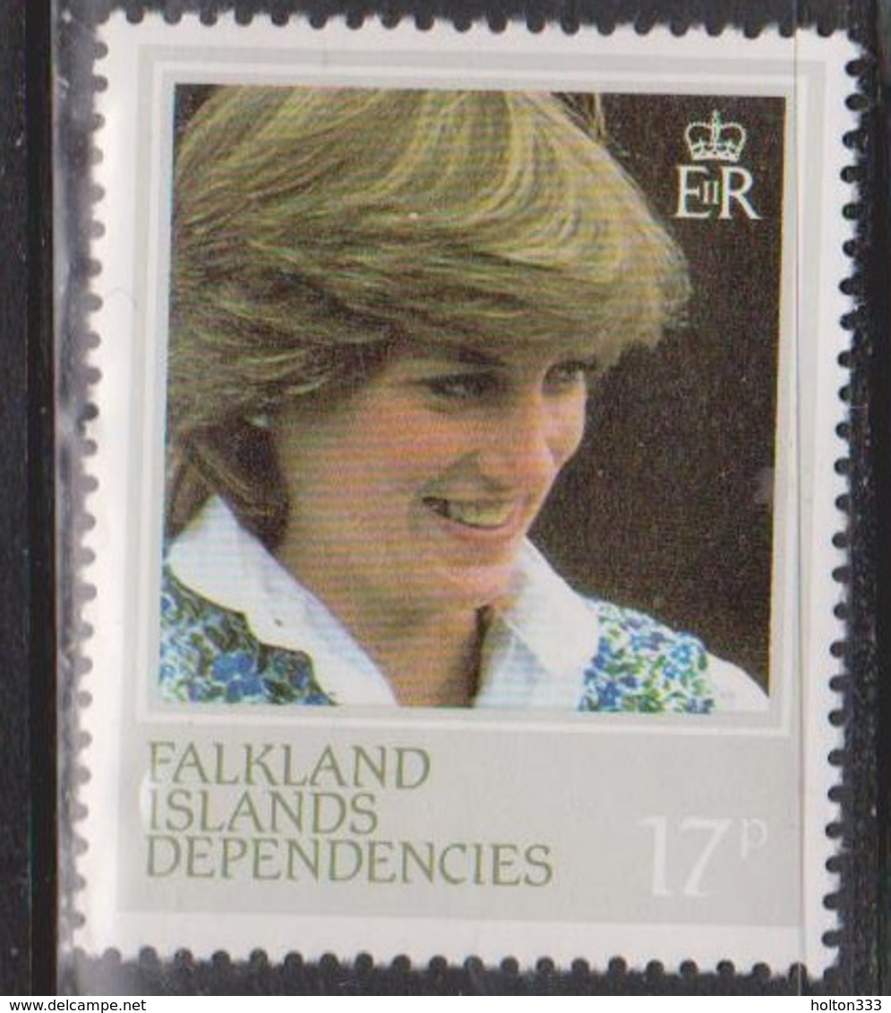 FALKLAND ISLANDS DEPENDENCIES Scott # 1L73a MNH - Princess Diana Perf 13.5 - Falklandinseln