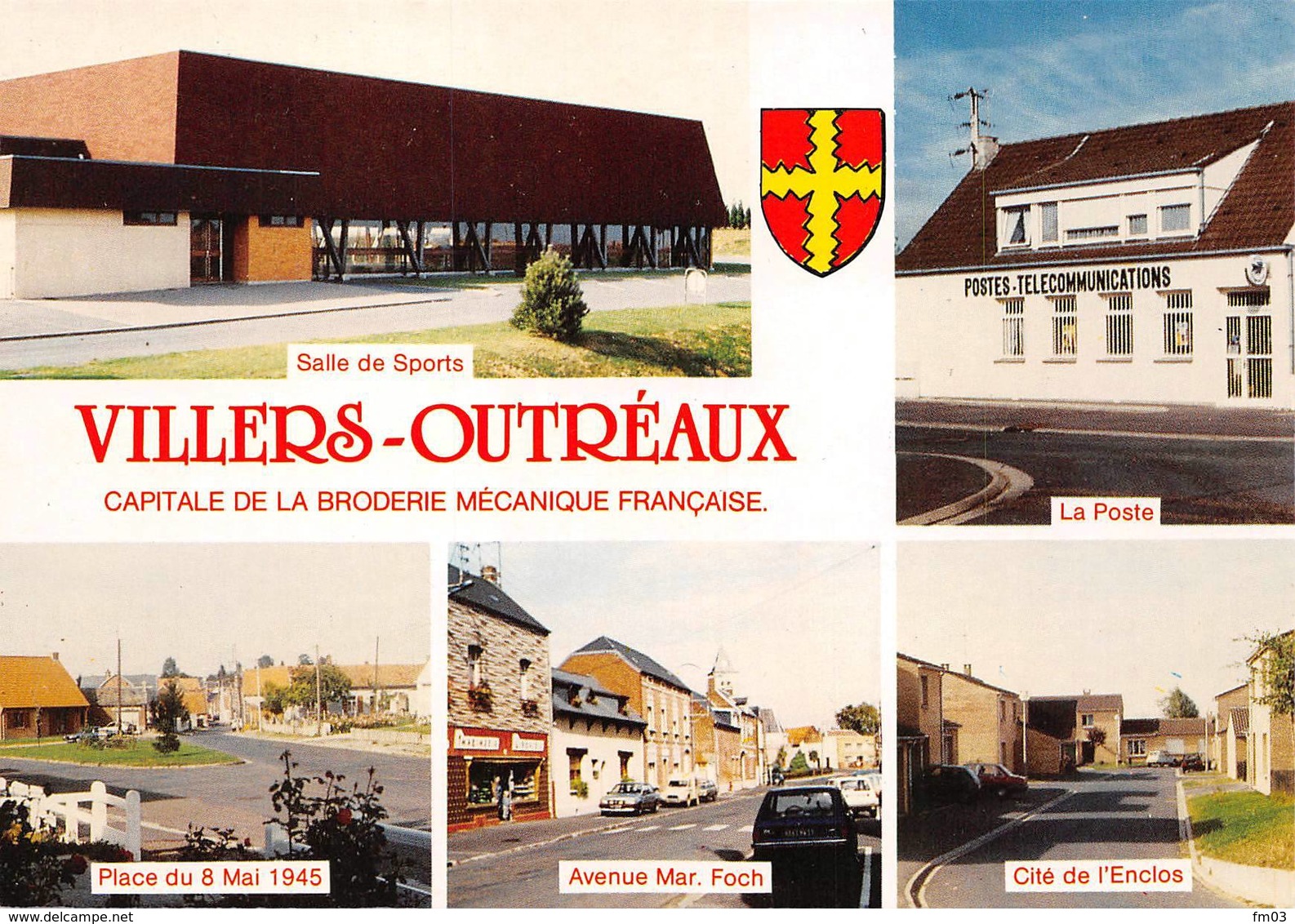 Villers-Outreaux Capitale De La Broderie Poste - Andere & Zonder Classificatie