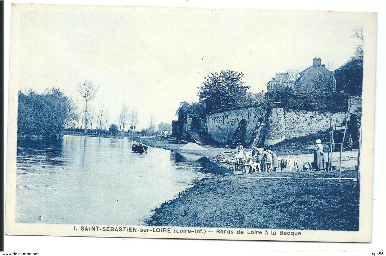 SAINT-SÉBASTIEN Sur Loire - Lavandières à La Becque - Saint-Sébastien-sur-Loire