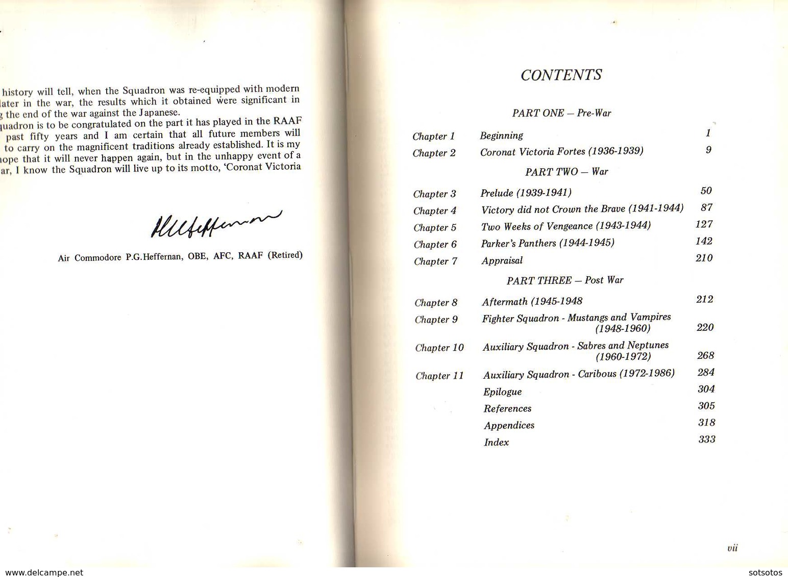 DEMON To VAMPIRE: The STORY Of No 21 (City Of Melbourne) SQUADRON, Squadron Leader W.H.Brook RAAFAR - 344 Pgs – Many Pho - Monde