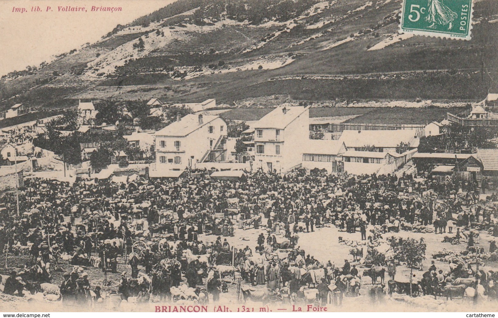 CPA - Briançon - La Foire - TBE 1910 - Briancon