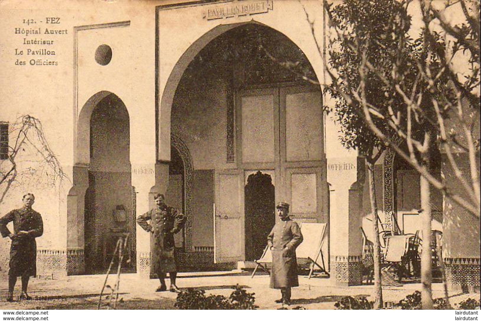 MAROC FES  Hôpital Auvert Intèrieur Le Pavillion Des Officiers - Fez (Fès)