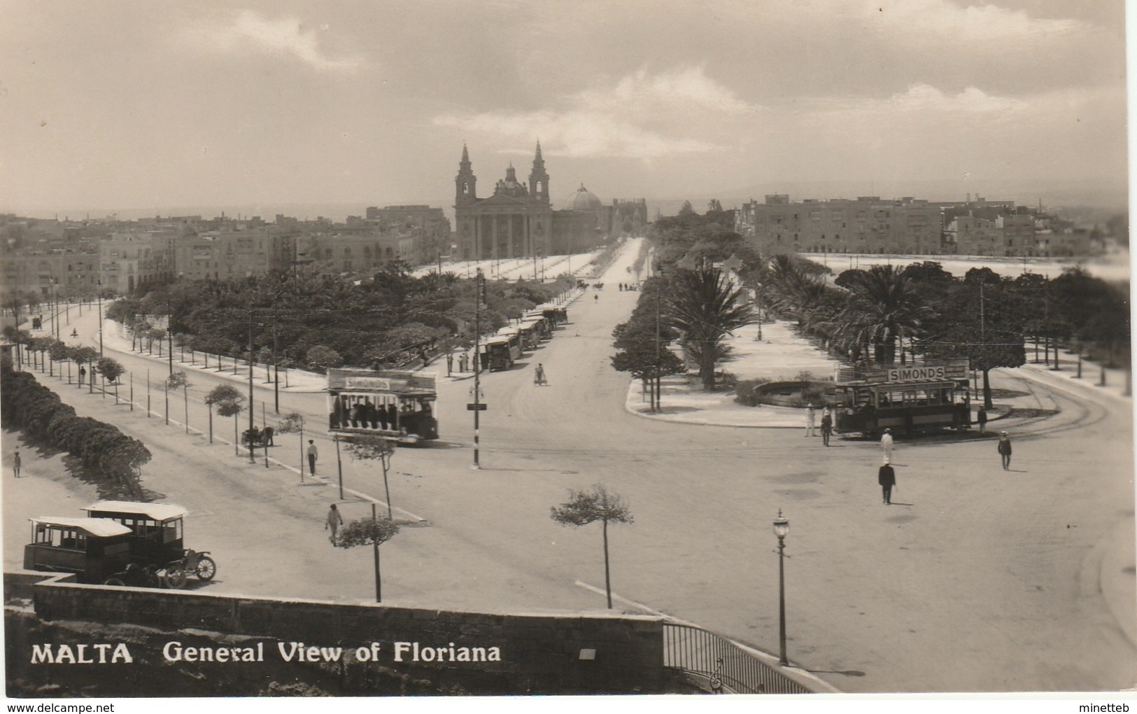 Malte  Général View Of Floriana - Malte