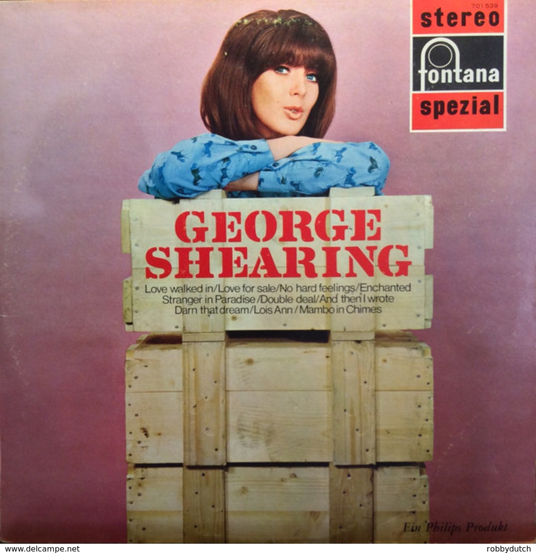 * LP *  George Shearing - Same (Love Walked In) (Holland 1967 EX!!) - Jazz