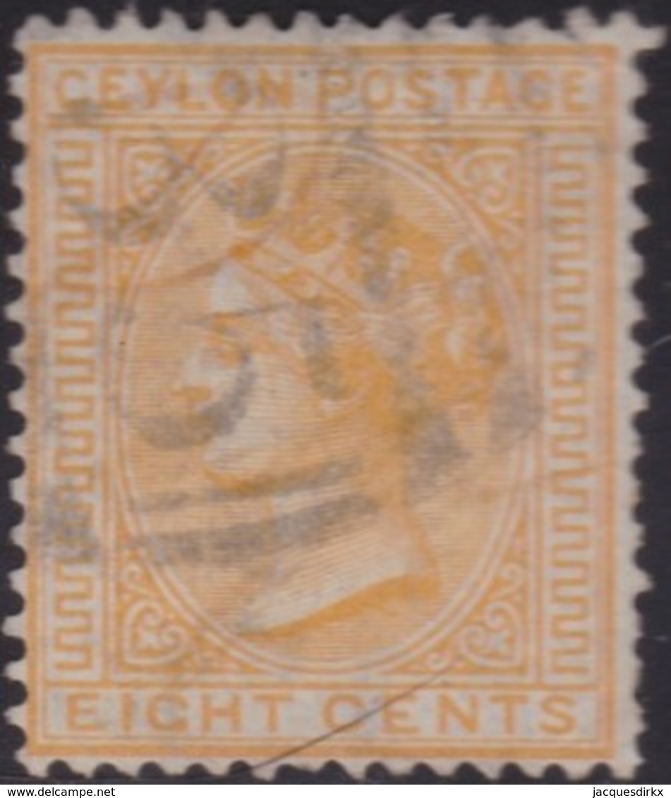 Ceylon      .   SG      .    124a      .   O      .       Cancelled      .   /    .   Gebruikt - Ceylon (...-1947)