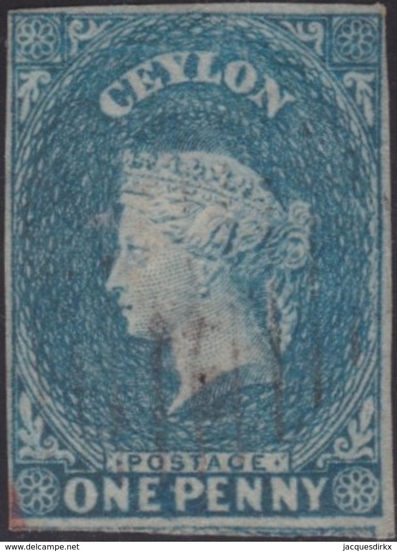 Ceylon      .   SG      .    2a        .   O      .       Cancelled      .   /    .   Gebruikt - Ceylon (...-1947)