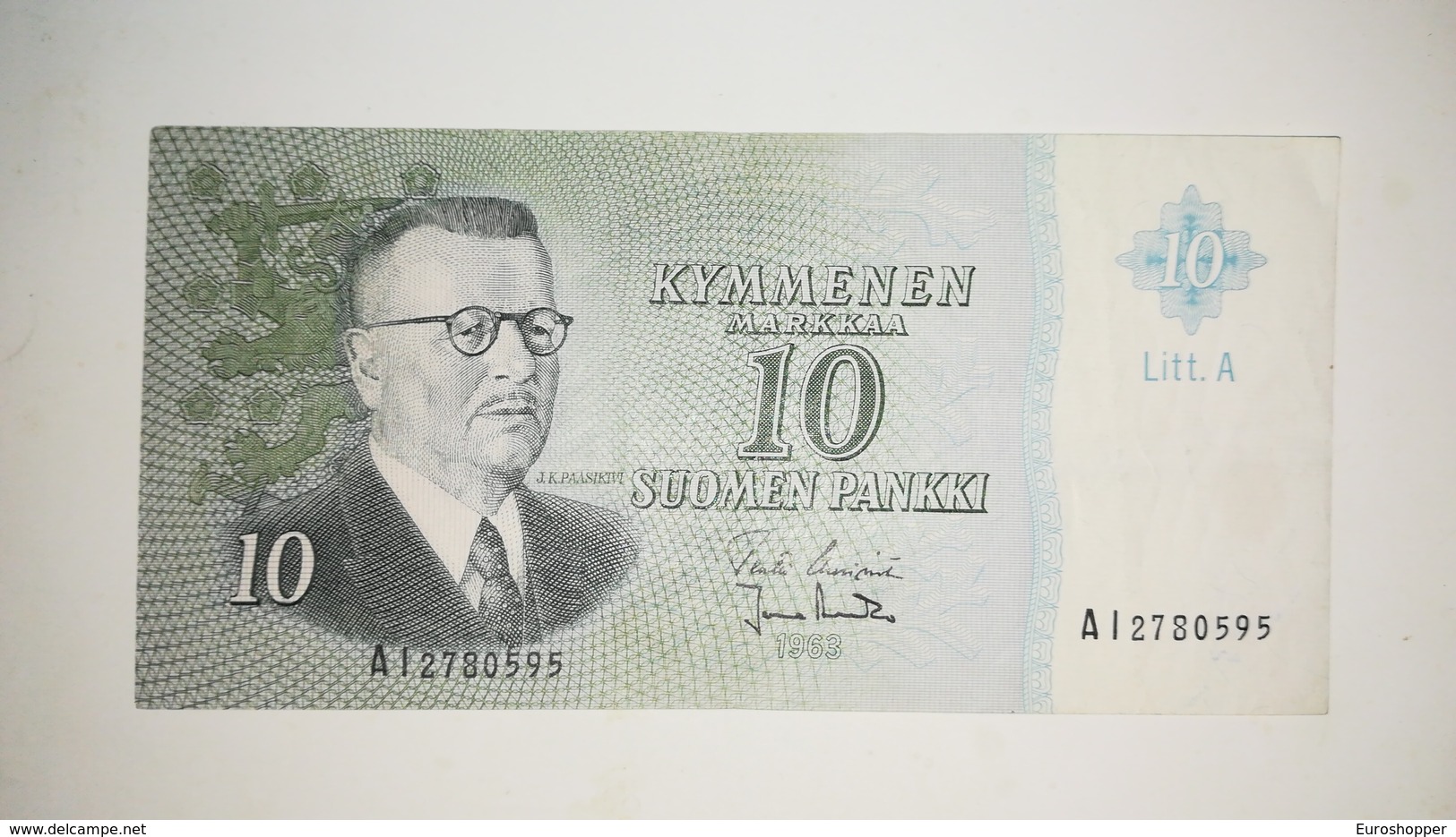 Finland 10 Markka 1963 Litt.A - Finnland