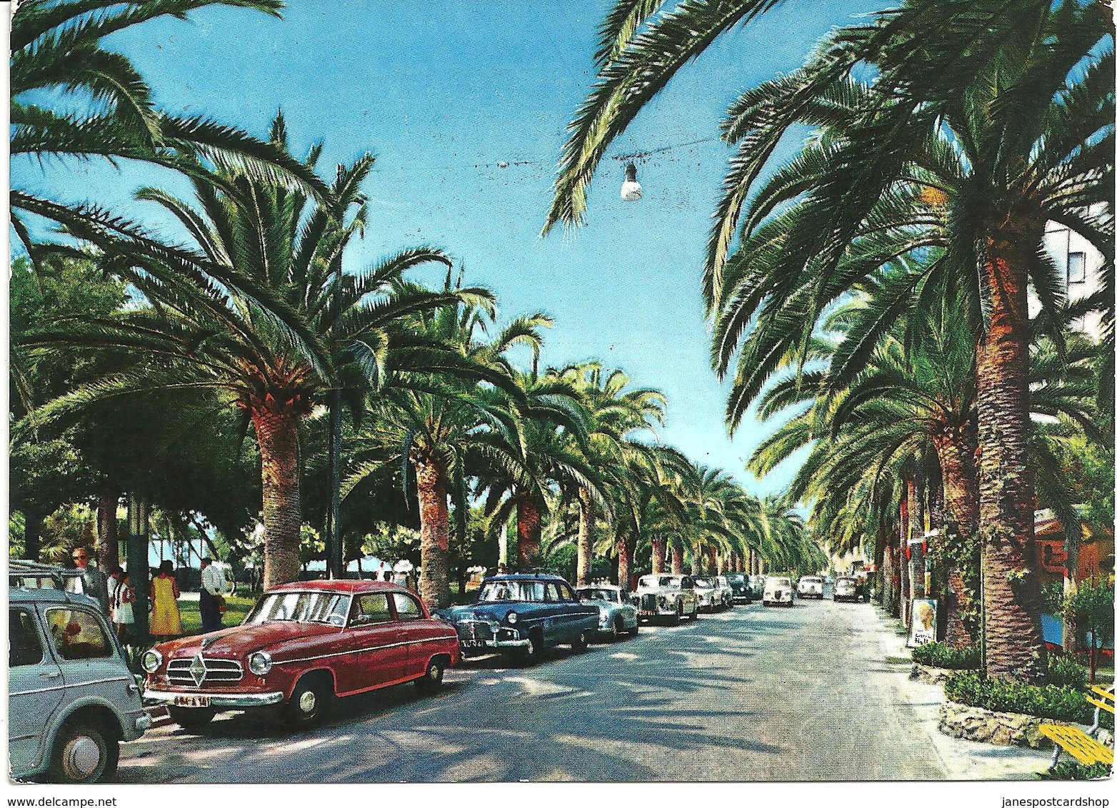 RIVIERA DELLE PALME - FINALE LIGURE - LIGURIA - ITALY - SLOGAN POSTMARK -1961 - CARS - Savona