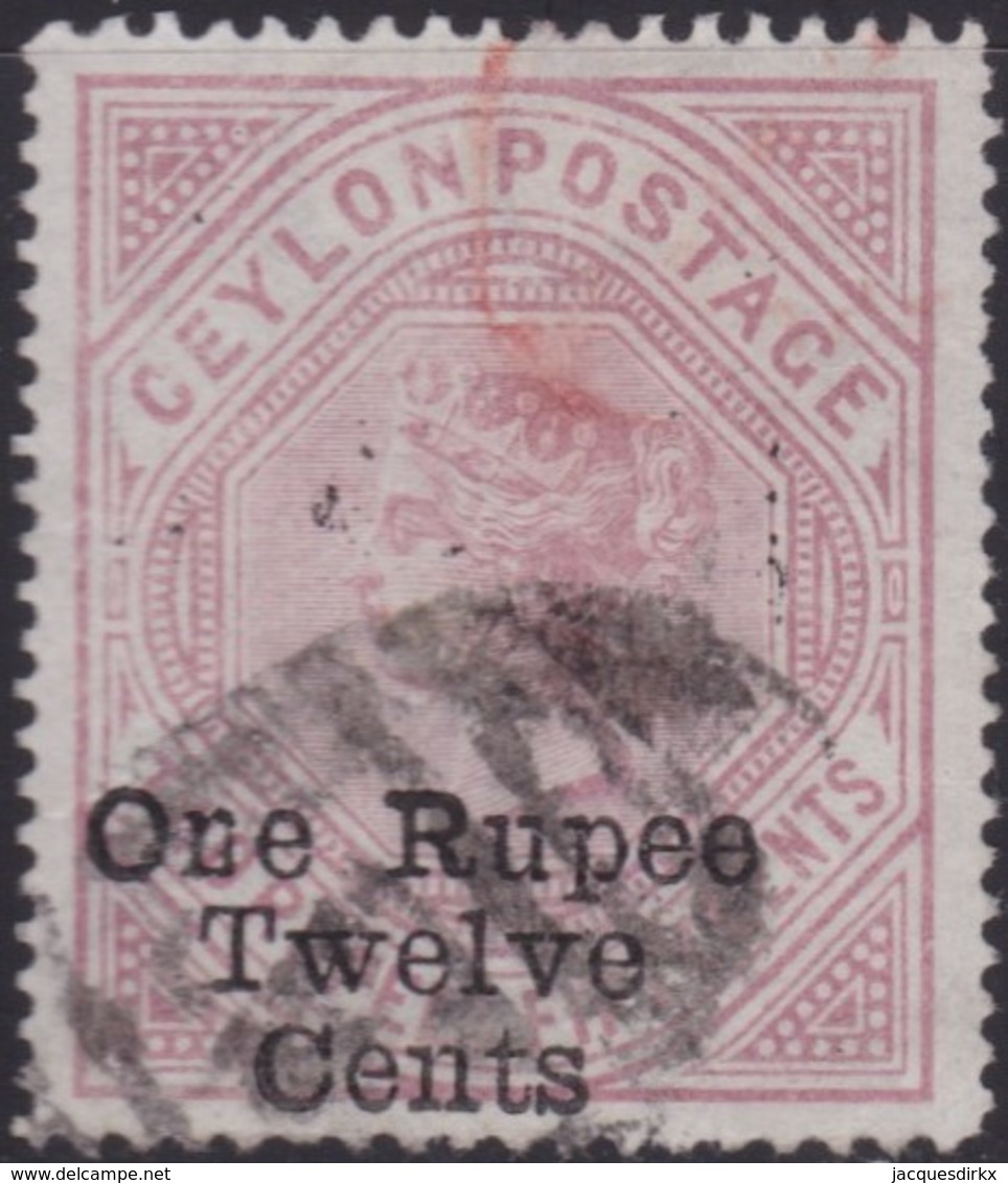 Ceylon      .   SG      .   176    .   O      .       Cancelled      .   /    .   Gebruikt - Ceylon (...-1947)