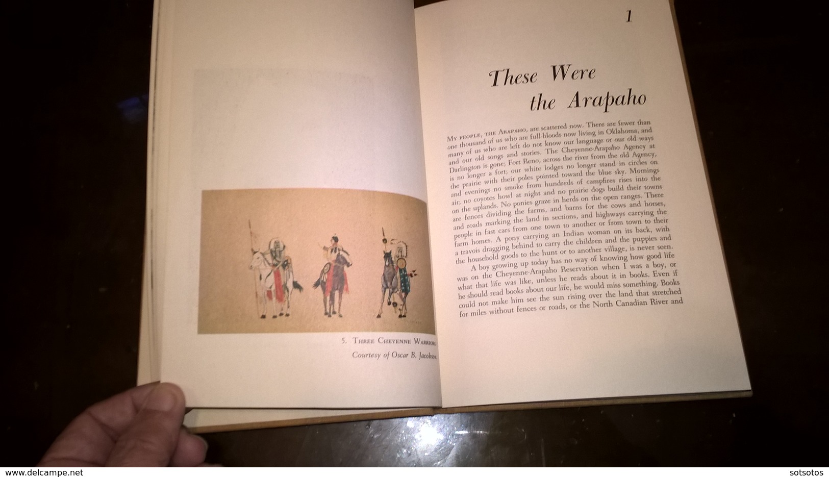 The ARAPAHO Way, a Memoir of an Indian Boyhood: Althea BASS, Ed. Clarcson/Potter (1967), 22 Illustrations in full color