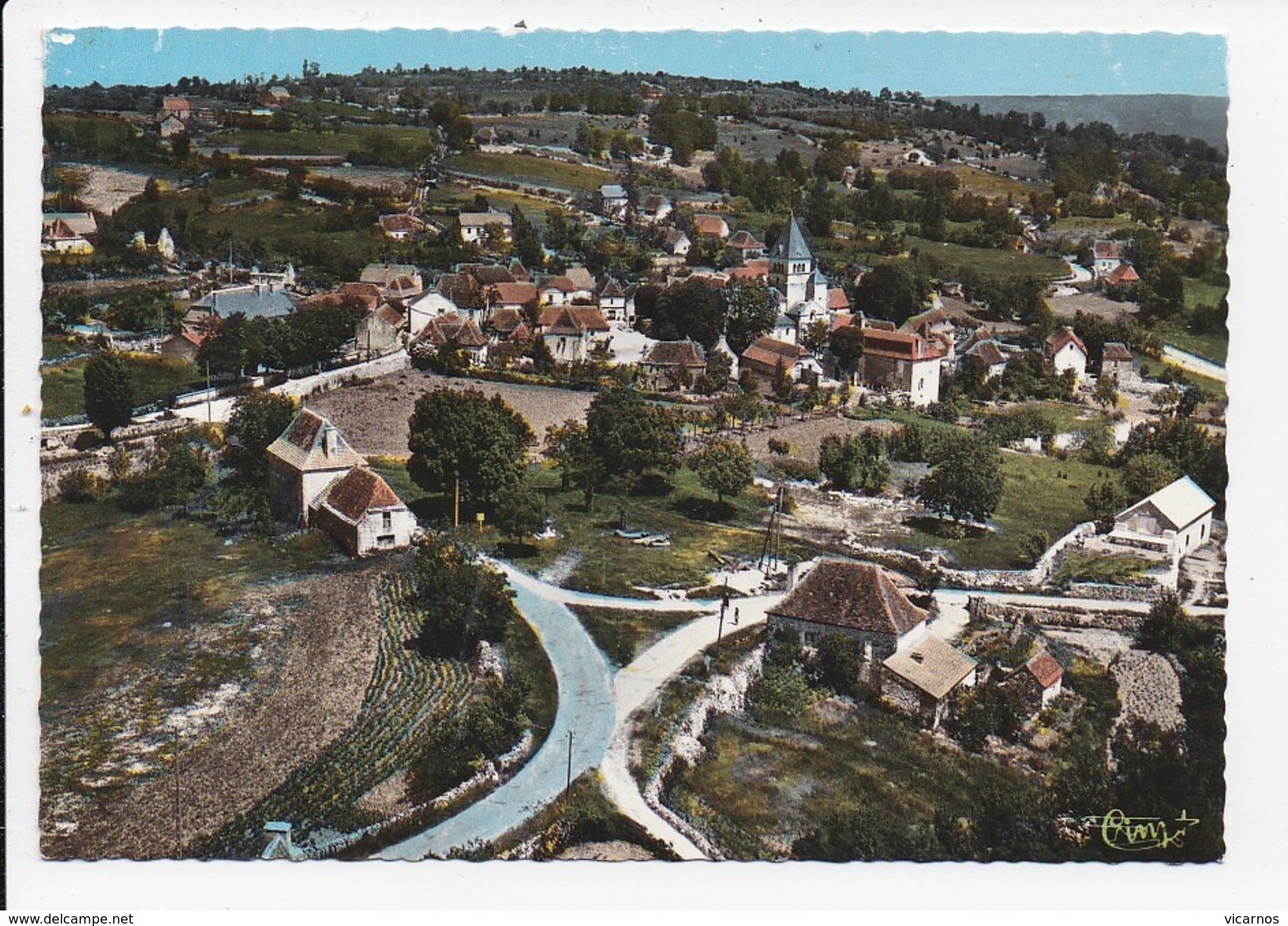 CPSM 46 CANIAC DU CAUSSE Vue Generale Aerienne - Otros & Sin Clasificación