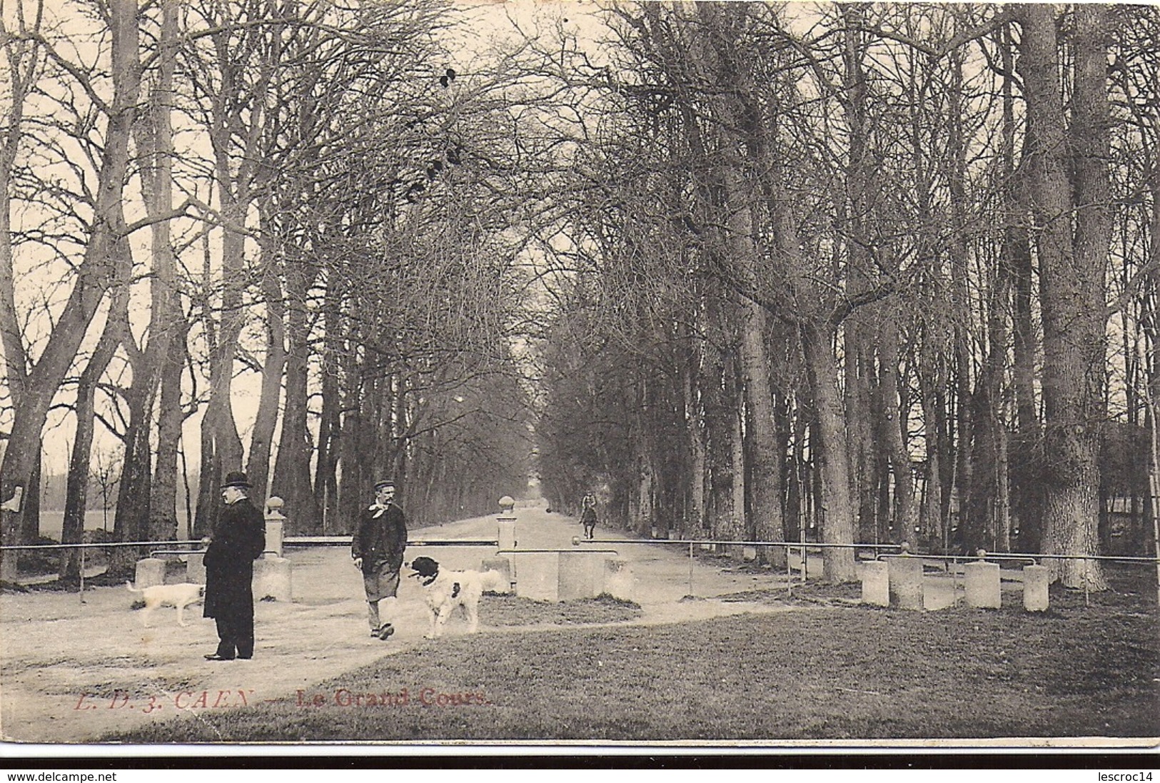 CAEN Le Grand Cours Série LD N° 3 1905 - Caen