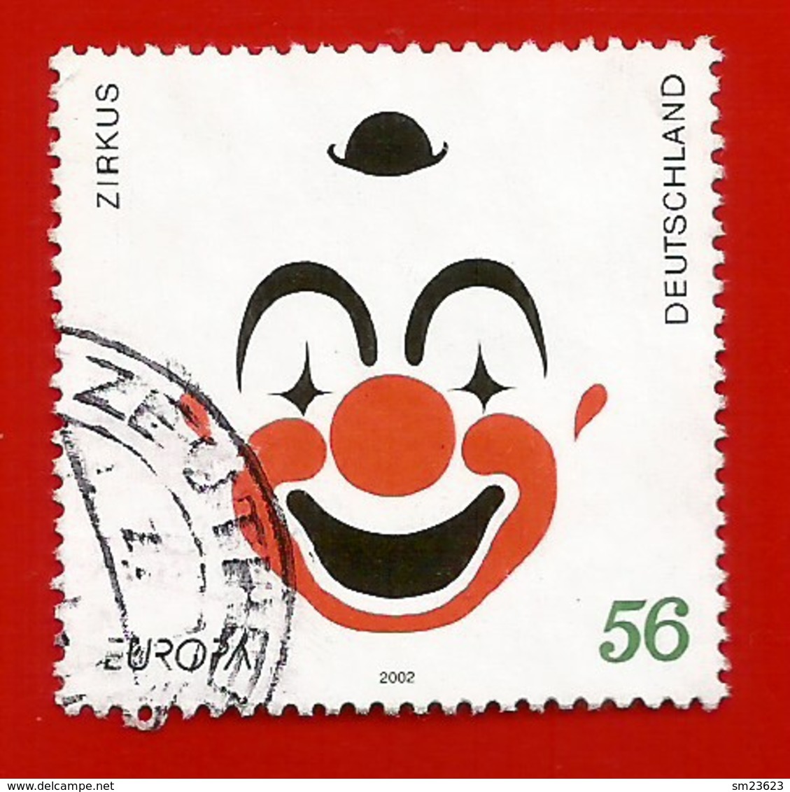 BRD  2002   Mi.Nr. 2252 , EUROPA CEPT  Zirkus - Gestempelt / Fine Used / (o) - Used Stamps