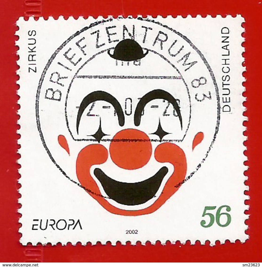 BRD  2002   Mi.Nr. 2252 , EUROPA CEPT - Zirkus - Gestempelt / Fine Used / (o) - Gebraucht