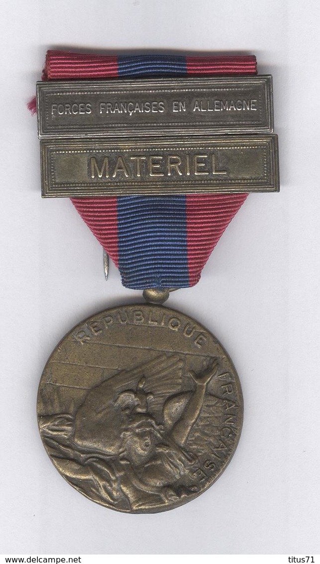 Médaille De La Défense Nationale - Fabrication Privée - Barrettes FFA Et Matériel - France