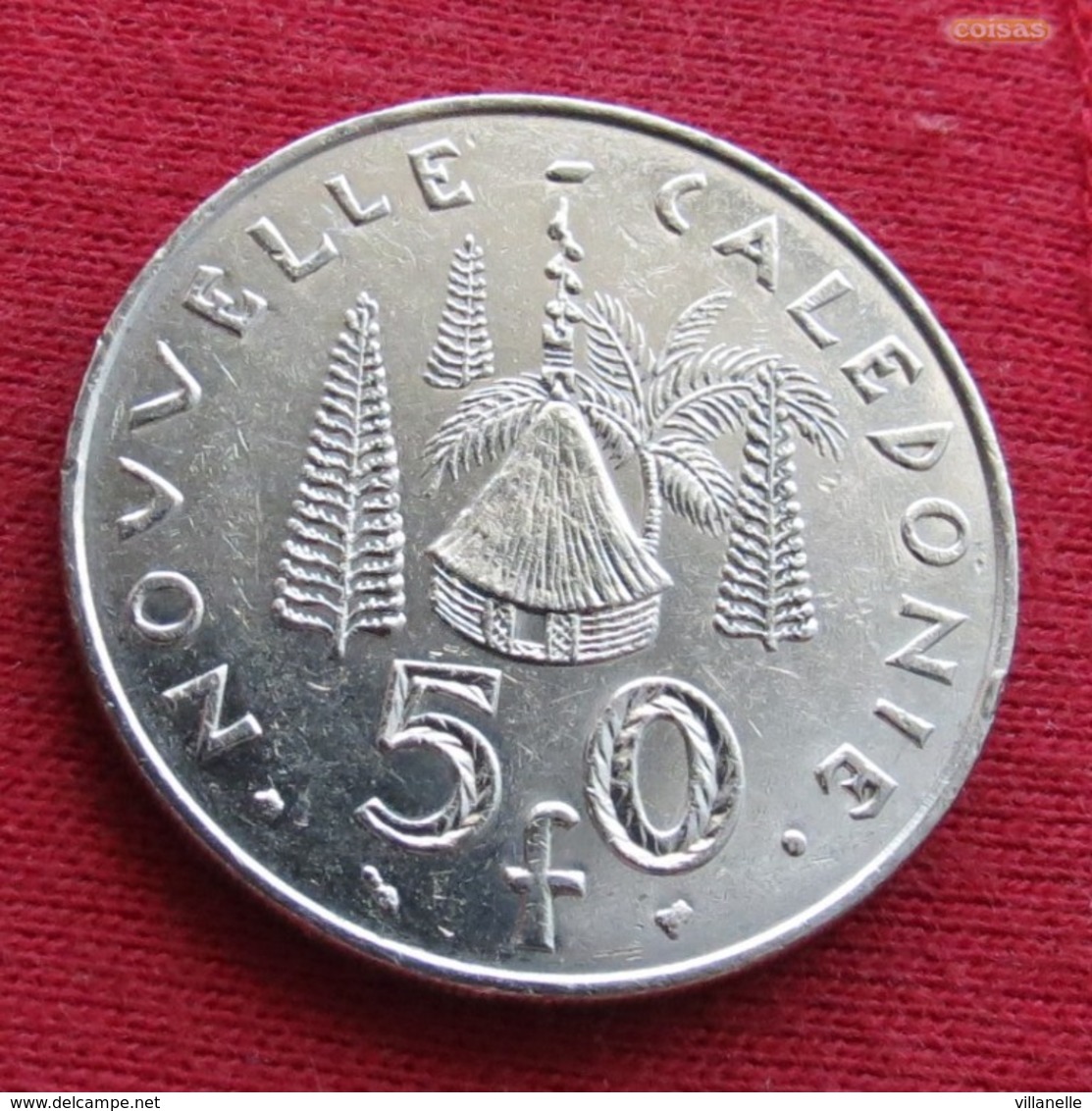 New Caledonia 50 Francs 1997 KM# 13  Nouvelle Caledonie - New Caledonia