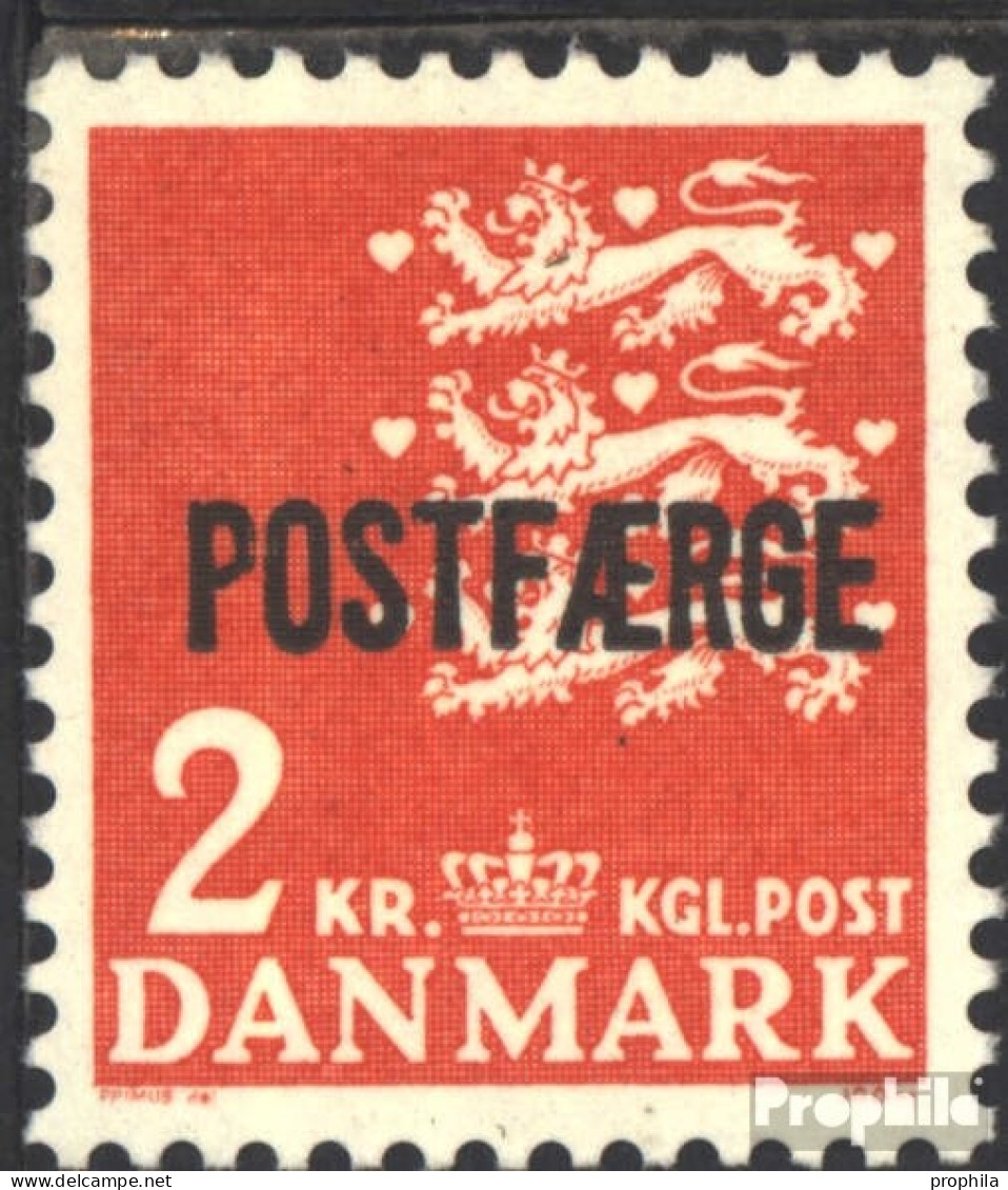 Dänemark PA45 (kompl.Ausg.) Postfrisch 1972 Paketmarke - Colis Postaux