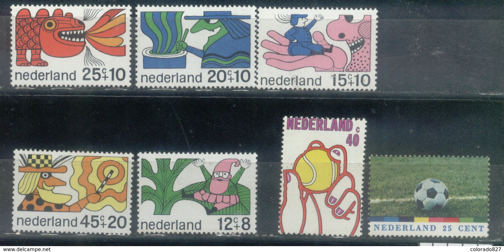 HOLANDA - NEDERLAND - YVERT 1001/2  -  877/81  (#1153) - Nuevos