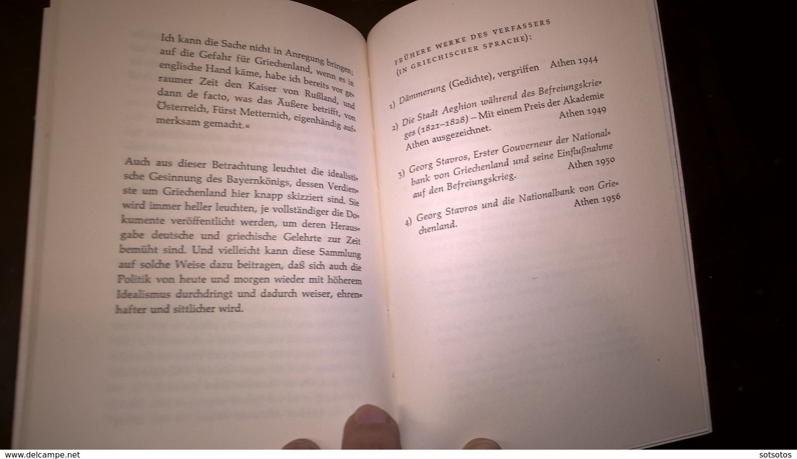 Der GRÖSSTE FREUND Der HELLENEN, König Ludwig I Von Bayern: Dionysius Metaxas Messinesis, Ed. Max Hueber 1966 - 4. 1789-1914