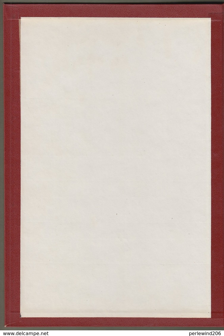 Polen Polska: Minister Book / Minister-Einsteckalbum MEA Postdirektion Kattowitz 1970-87 Braunes Kunstleder, Rarität X - Briefe U. Dokumente